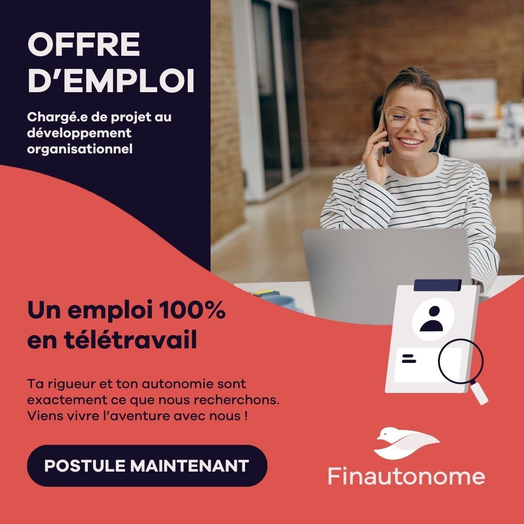 Offre d'emploi chargé.e de projet au développement organisationnel