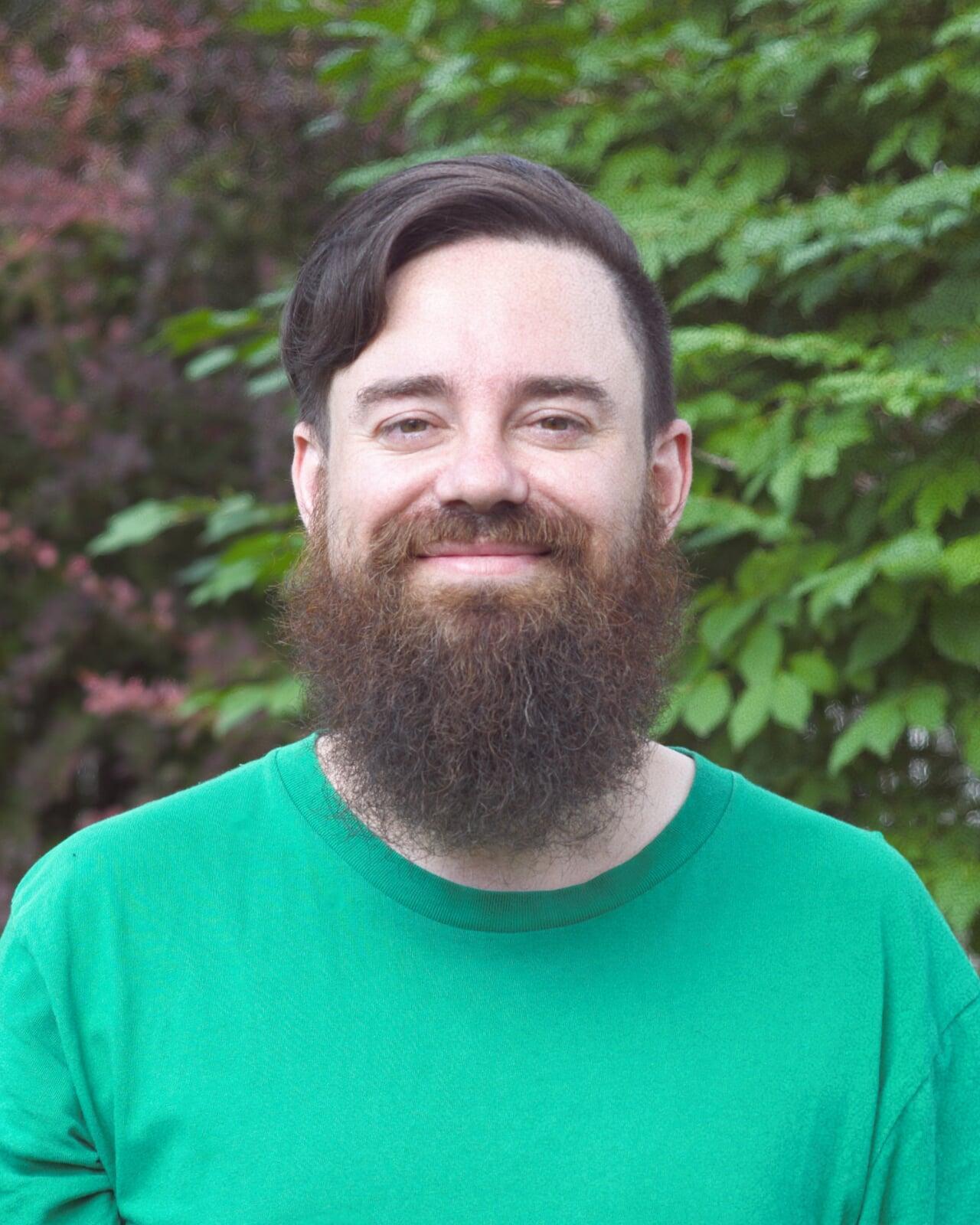 Photo de Michael Gagné, responsable du projet francophones hors Québec
